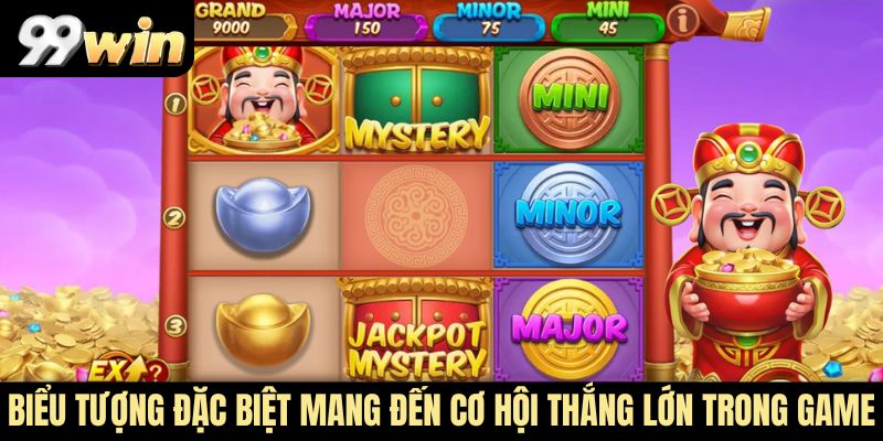 Biểu tượng đặc biệt mang đến cơ hội thắng lớn trong game