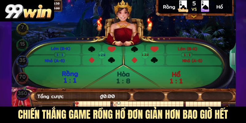 Chiến thắng game Rồng Hổ đơn giản hơn bao giờ hết