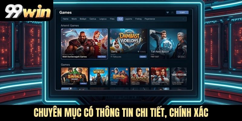 Chuyên mục có thông tin chi tiết, chính xác