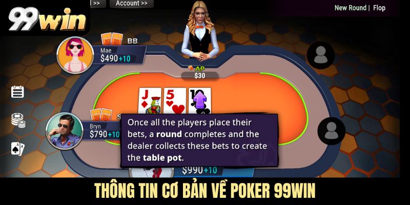 Thông tin cơ bản về Poker 99WIN